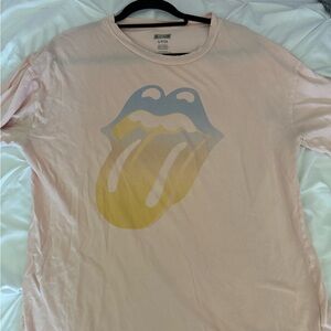 Distressed Rolling Stones Tee